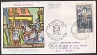 France 1968 Joan of Arc First Day cover to USA