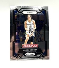 Maddy Siegrist #59 Wings 2024 Panini WNBA Monopoly Prizm Basketball