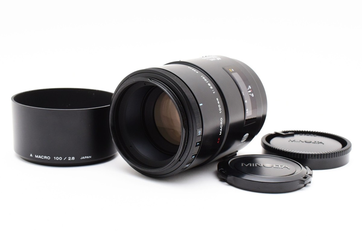 MINOLTA AF MACRO 100mm F2.8 Aマウント Minolta AF Macro 100mm F/2.8 A Mount Lens Review - Spoiler