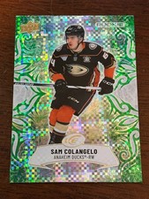 2024-25 Upper Deck ICE Emerald Green Anaheim Ducks Sam Colangelo RC #126