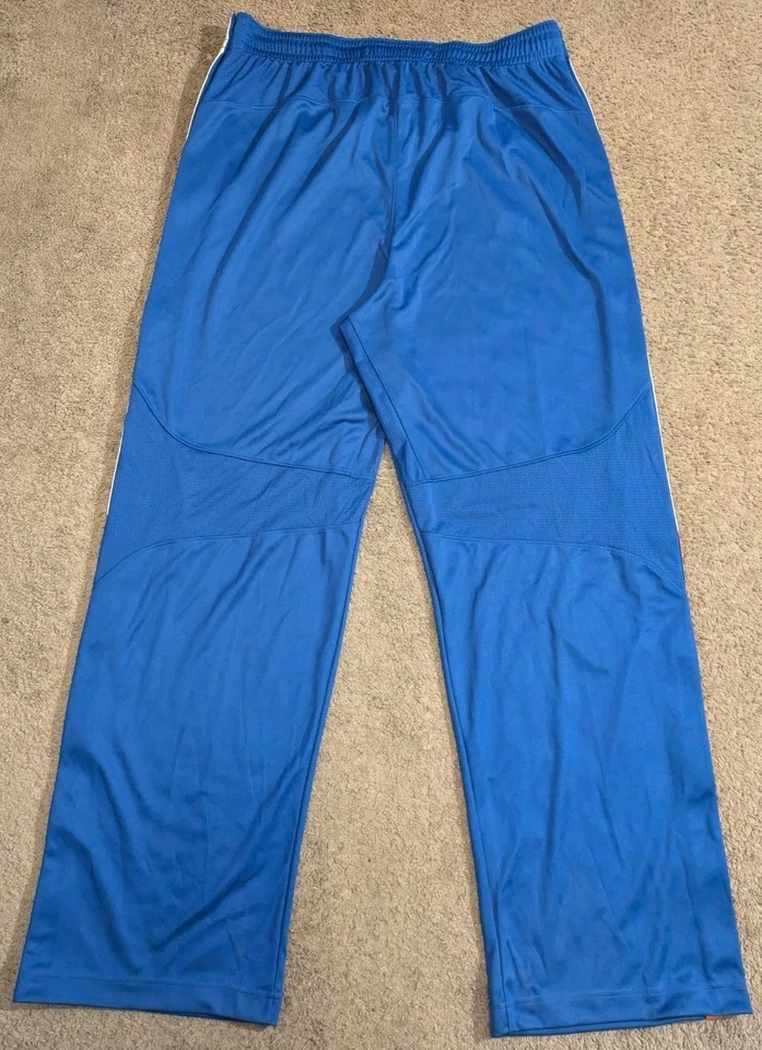 2014 Adidas NBA New York Knicks Breakaway Pants Blue Men's 4XL + 2 - Image 2 of 4