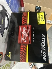 Rawlings 11' ASA Pro Tac Dream Seam Fastpitch Softball (DZ) Optic Yellow