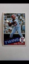 1985 Kirby Puckett Topps Rookie Card