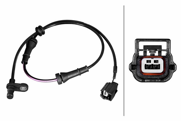 Hella Sensor, Raddrehzahl Hinterachse, Links FüR Nissan-image