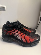 Nike Air Max Plus TN EU 38 noir/rouge baskets lacets tige basse