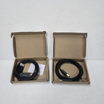 (2) Amazon Basics DisplayPort to HDMI Display Cable 6 ft (1.8m) - 4K Compatible