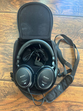 Sony Noise Canceling Headphones MDR-NC60 Wired With Case Tested Working