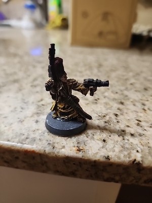 Warhammer 40K Classic METAL Necromunda Scavvy Boss Leader painted OOP