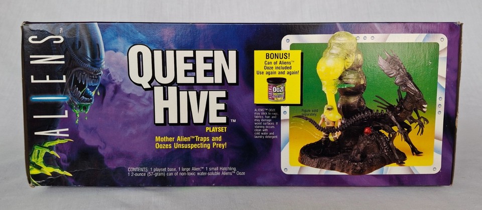 Aliens Queen Hive Playset Kenner 1994 Boxed Toy Chestburster Hatchling ...