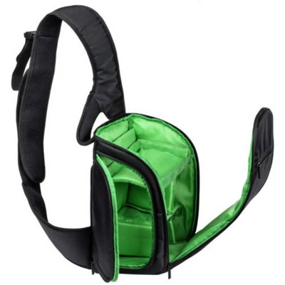 Rivacase Rucksack 7470 (PS) Kameratasche Notebooktasche schwarz grün Trennwände