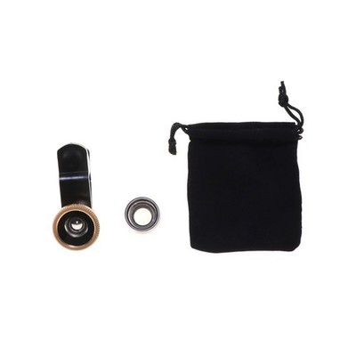 3 In Macro Lens Multi-function Clip Universal Phone Wide Angle for Smartphone