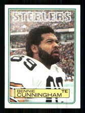1983 Topps #360 Bennie Cunningham Pittsburgh Steelers 6781