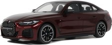 BMW M440I XDRIVE Gran Coupe Aventurin Red III Metallic in 1:18 scale