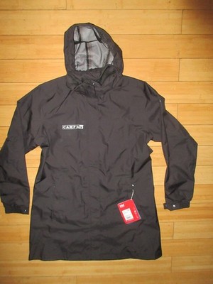 Womens Helly Hansen Rainwear Aden Carfax Rain Coat XL Black NWT waterproof shell