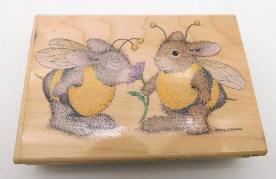 2 estampillas de goma de diseño de ratón de casa pantalones de fantasía sello de amigos zumbidos Foto 4 de 4