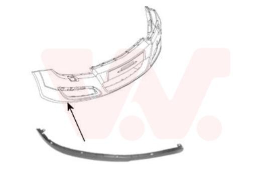 Spoiler 3748504 VAN Wezel FüR Opel-image