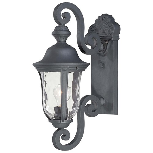 Minka Lavery Ardmore 1 Light 12" Wall Mount, Black - 8990-66