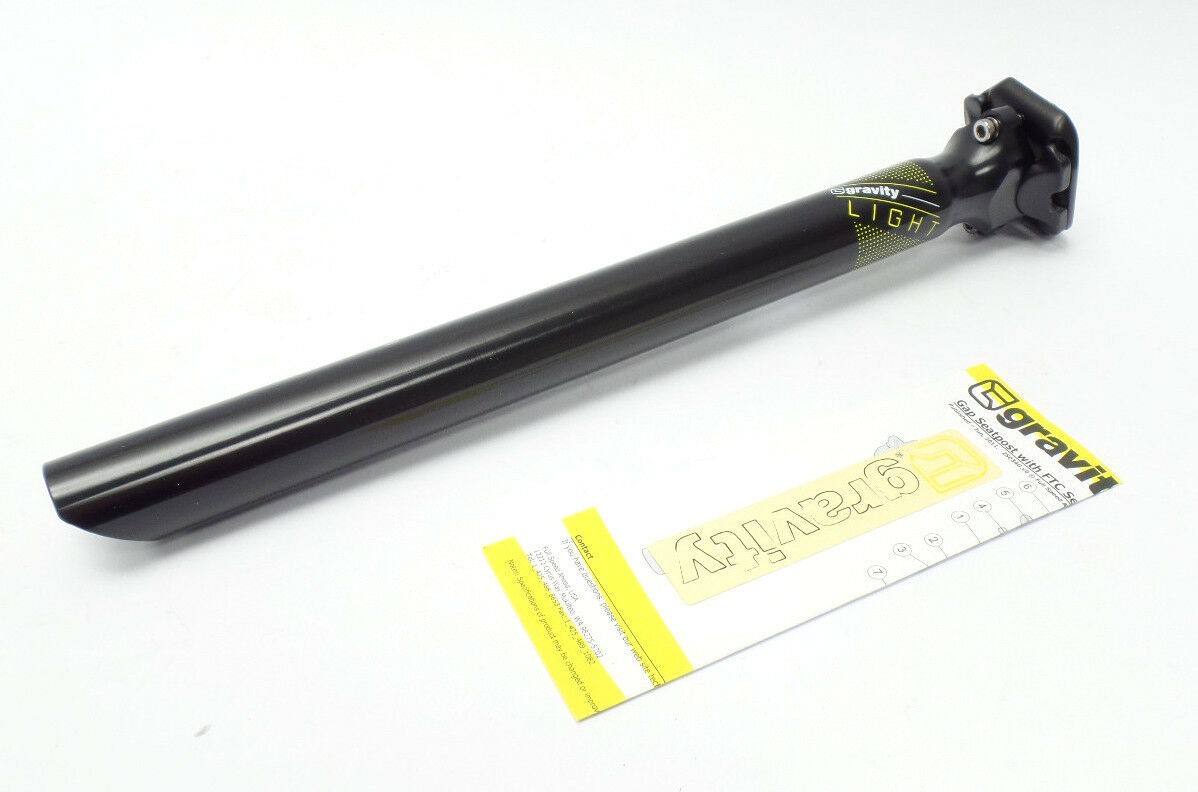 FSA Gravity Light 309 x 350mm Seatpost New Post Seatpost Anod Black 4490₽