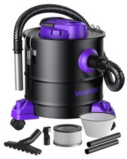 Ash Vacuum for Pellet Stoves: 5.2 Gallon Fireplace Ash Vac with 1200w Powerfu...