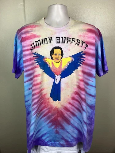 Vintage 1996 Jimmy Buffett Concert T-Shirt 90s Parrothead Co 1990s vintage concert t-shirt, vintage, single stitch, B+ condition