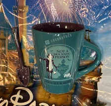 Disney Parks Haunted Mansion Grave Digger Mug Cup Not A Mourning Person New 💥