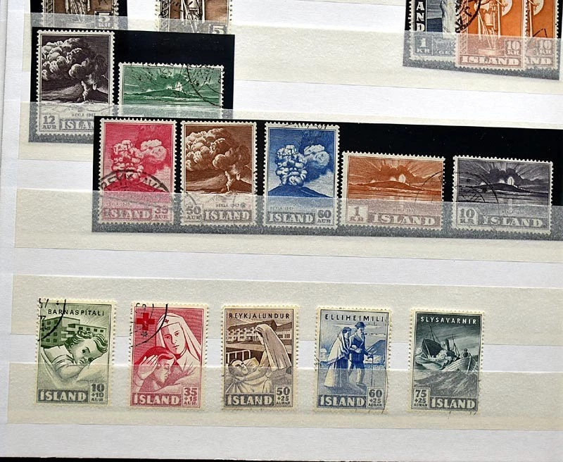 ISLAND Sammlung ab Klassik bis 1995 Meist gestempelt postfrisch Wenig Falz usw. - Bild 4 von 4