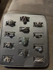 Lot of 12 Mixed Rings -925 Sterling, Gemstone, Vintage Modern Styles