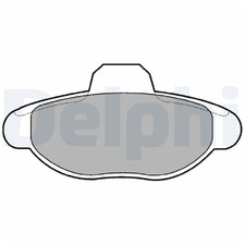 Satz Bremsbeläge Bremsklötze vorne für Fiat Seicento-600 187 | 502826