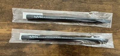NYX Professional Make Up Eyeliner / Brow Brush PROB19 Women NEW Package SET of 2
