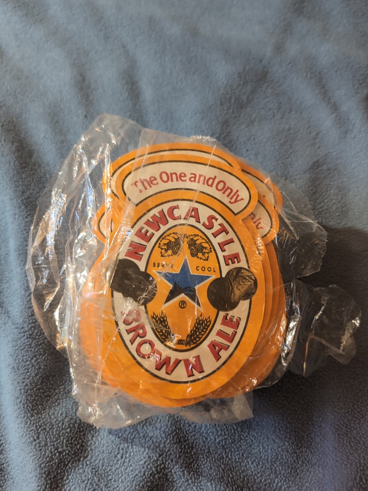 Newcastle Brown Ale Cardboard Bar Pub Coasters (Lot of 43) INSTITUTO
