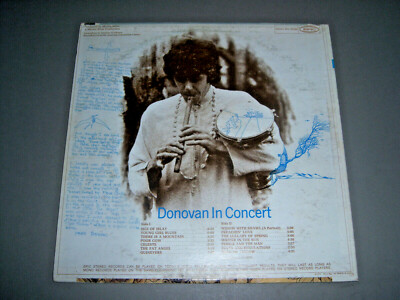 Donovan In Concert Epic BN 26386 Recorded Live At The Anaheim