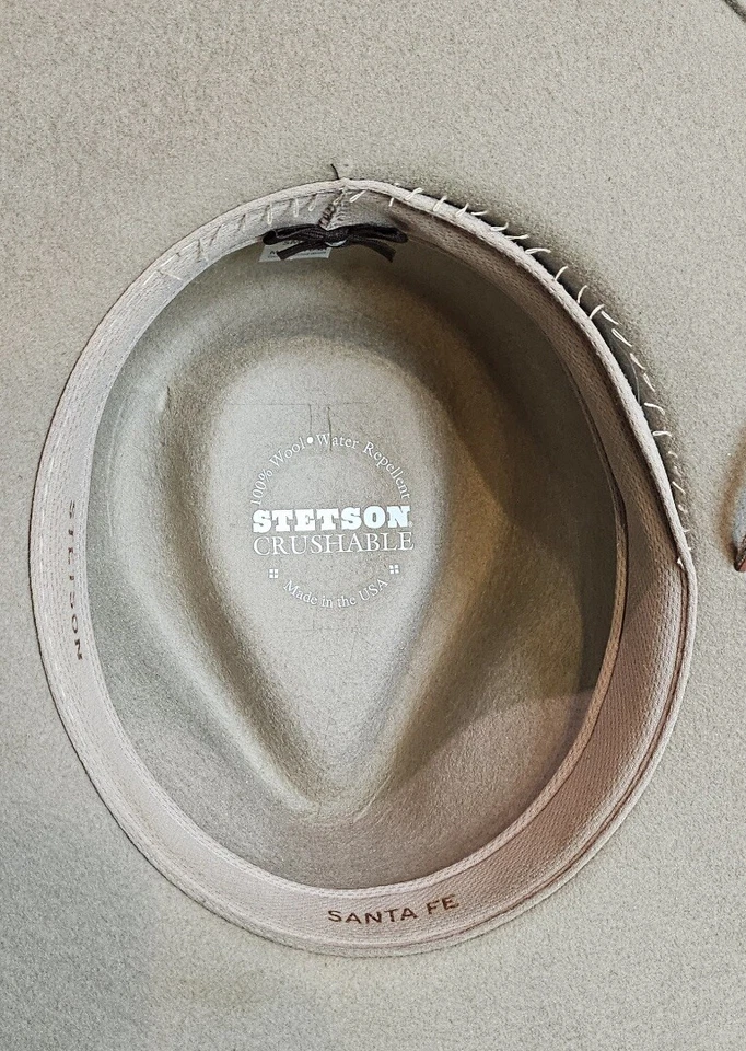 Sombrero Stetson Santa Fe de lana aplastable para exteriores de colección Foto 4 de 4