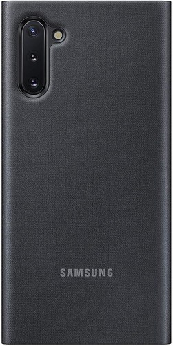 FUNDA FUNDA SAMSUNG GALAXY NOTE 10 OFICIAL CON VISTA LED | NEGRA - Imagen 3 de 5