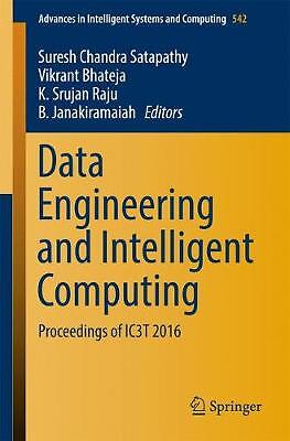 Data Engineering and Intelligent Computing - 9789811032226