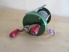 VINTAGE 1960s Small Size MULTIPLIER FISHING REEL - MADE IN FRANCE by Mitchell