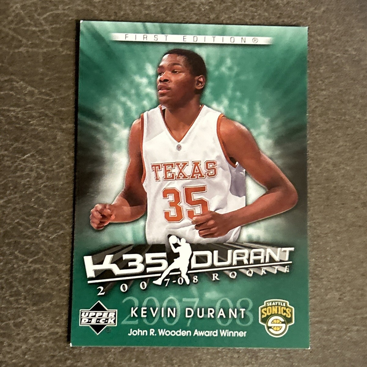 Kevin Durant 2007-08 Rookie Upper Deck 0 RC Topps Exquisite 
