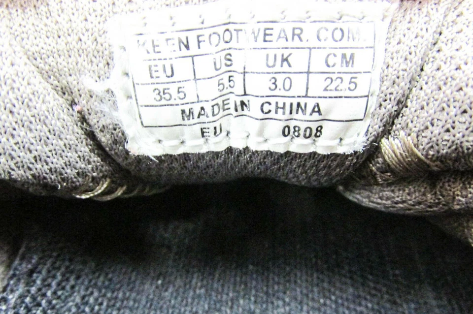 Zapato deportivo Keen para mujer S3 talla 5,5 M de senderismo usado xq Foto 3 de 4