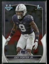 2022 Bowman Chrome University #79 - Joey Porter Jr. - Penn State 1st!