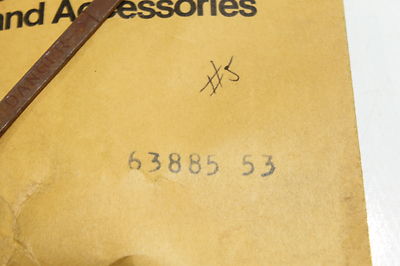 ② HARLEY-DAVIDSON NOS Bypass VALVE & GAUGE ROD Stick 63885-53