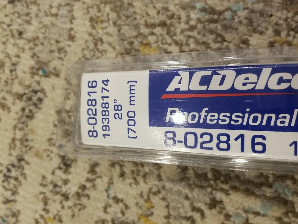 Limpador híbrido ACDelco Professional/ouro 8-02816 - Imagem 3 de 4