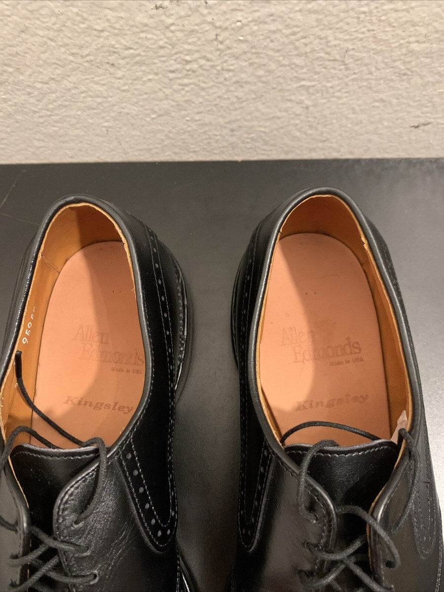 Allen Edmonds Kingsley Split Toe Oxfords Black 8.5 D Men | eBay display picture 3