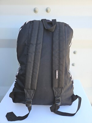 Trans by JanSport Zebra Print With Rose Embroidered Backpack 3