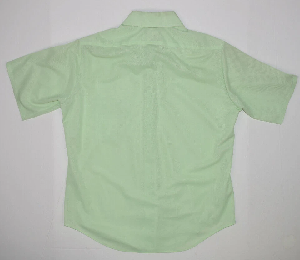 Camisa Towncraft Vintage Talla M/L Años 70 1 Bolsillo Pálido Aguacate Cobín Especial Foto 3 de 4
