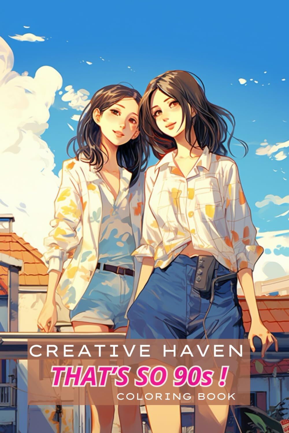 generic Generic Creative Haven That's so 90s ! Coloring Book (Tascabile)