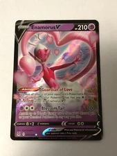 Pokemon Card Lost Origin Enamorus V 082/196  Near Mint