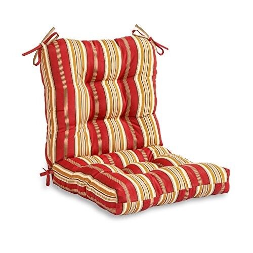 Greendale Home High quality new Fashions Outdoor Seat back Chair Str Easy-to-use Cushion Roma