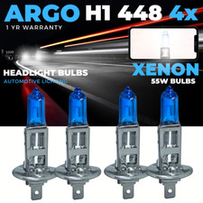 H1 55w Xenon Super White Headlight Bulbs 448 Car Hid Halogen Fog Light Bulbs 12v