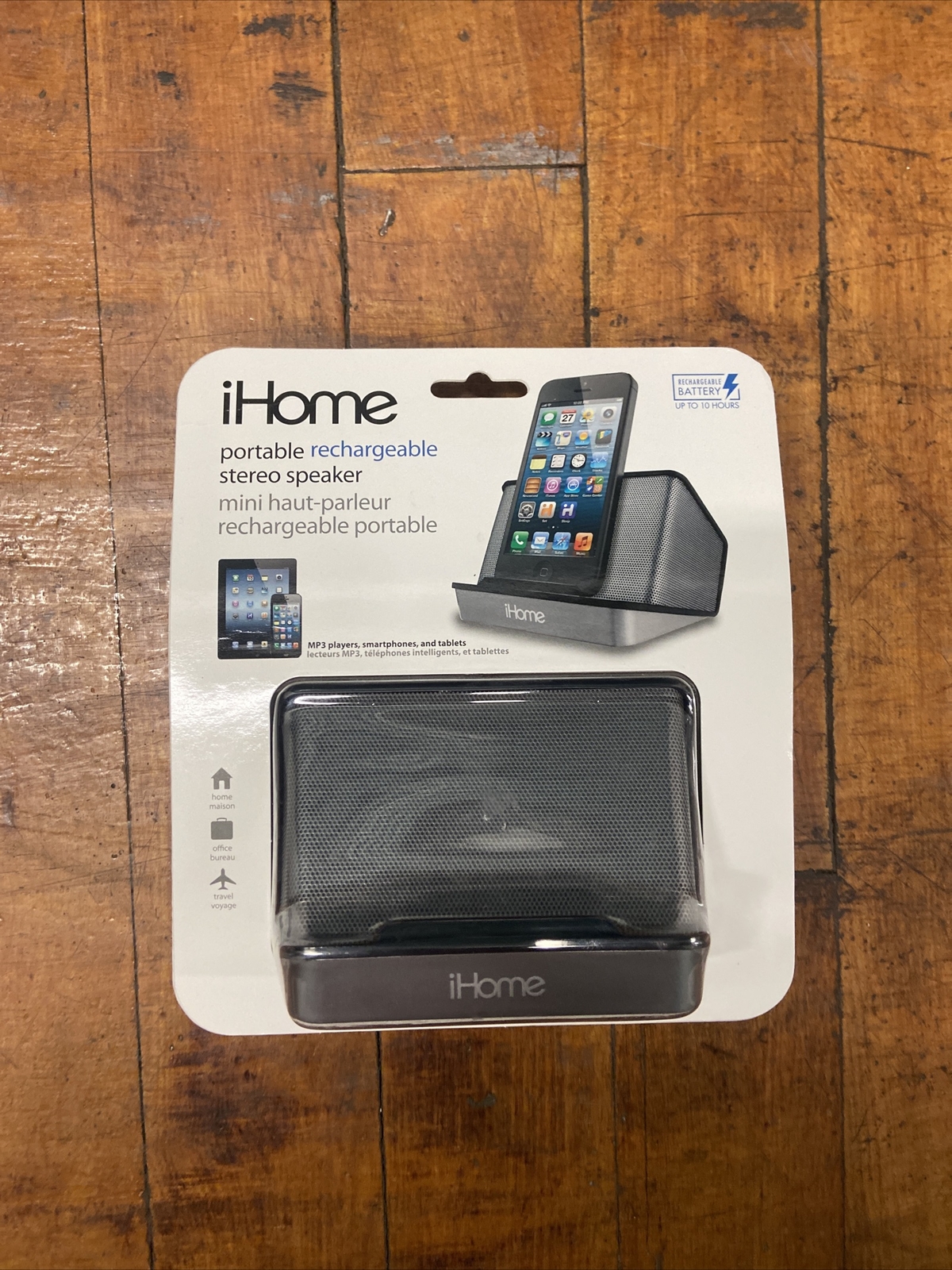 ihome portable rechargeable stereo speaker system
