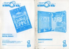 Bally Wulff "ROYAL RISIKO" Geldspielautomat Handbuch 1997 mit Schaltplänen