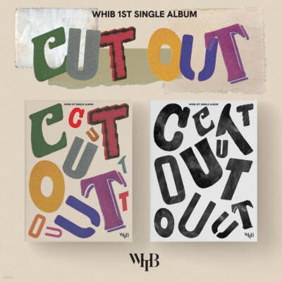 K-POP WHIB 1st Single Album [Cut-Out] CD+80p P.Book+P.Card+Sticker